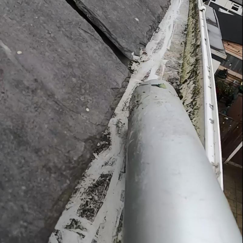 After: Gutter clearing, Whiston