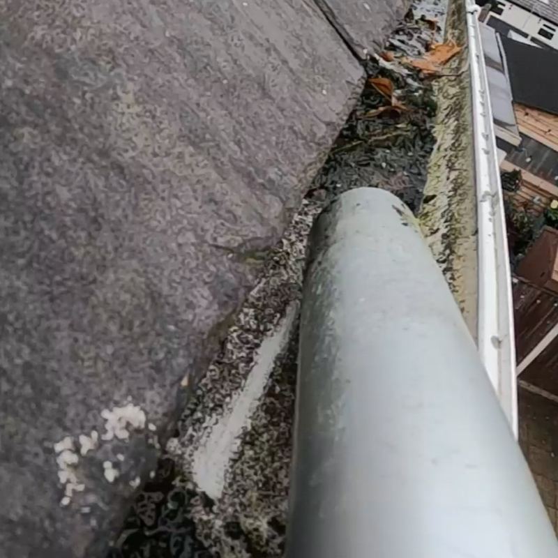 Before: Gutter clearing, Whiston
