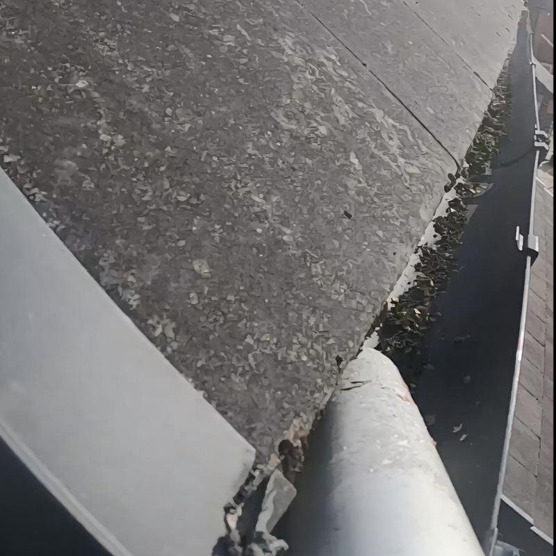 Before: Gutter clearing, Leigh