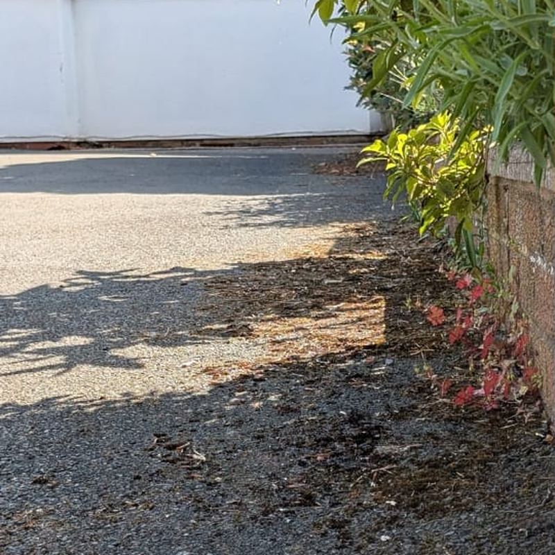 Before: Tarmac driveway clean, Warrington