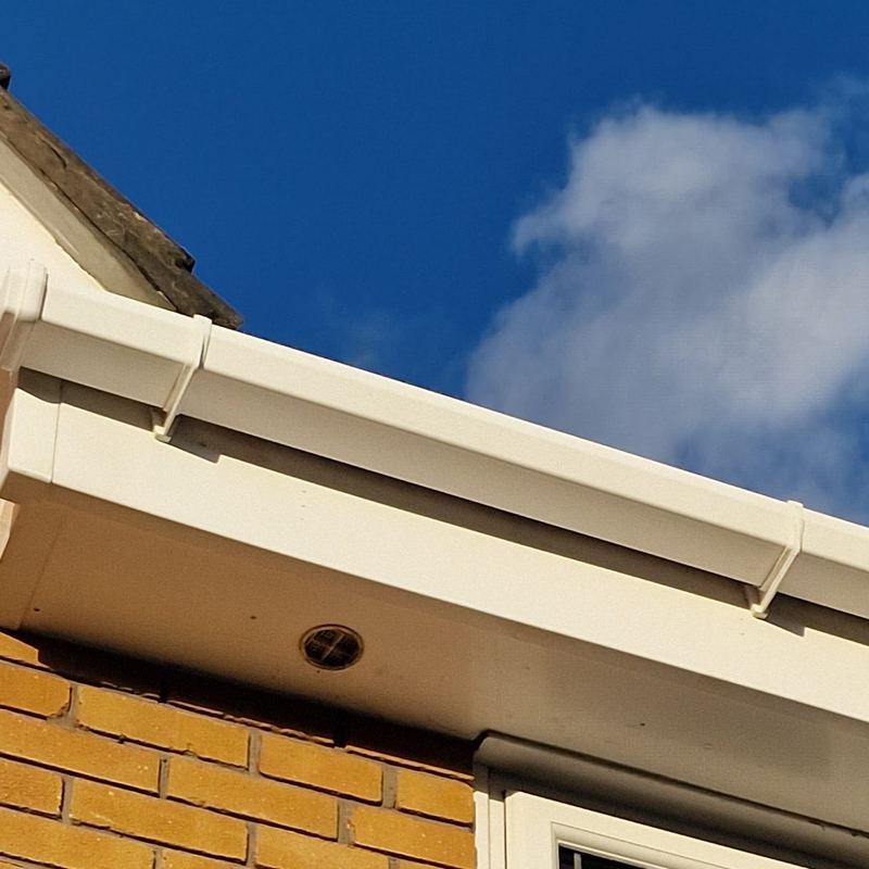 After: Fascia, soffit and gutter clean, Prescot